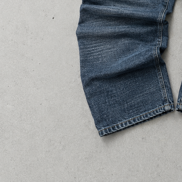 Vintage Armani Jeans Straight Fit Jeans Blau Limited (S)