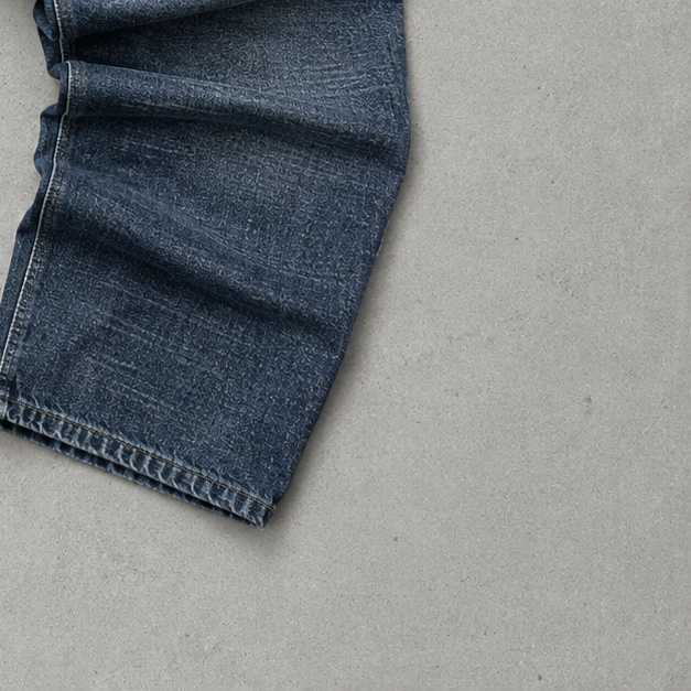 Vintage Armani Jeans Straight Fit Jeans Blau Limited (S)