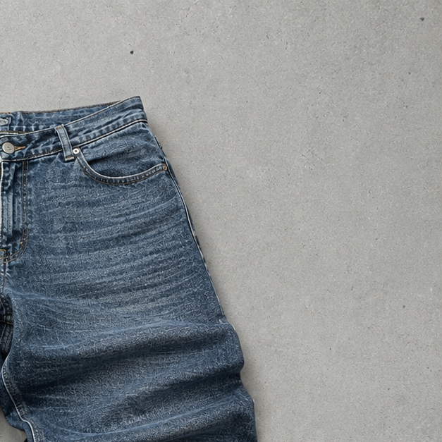 Vintage Armani Jeans Straight Fit Jeans Blau Limited (S)