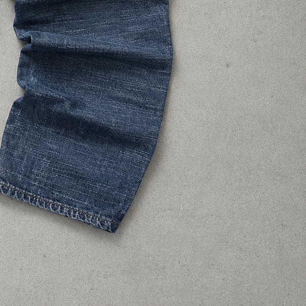 Vintage Armani Jeans Straight Fit Jeans Blau Limited (S)