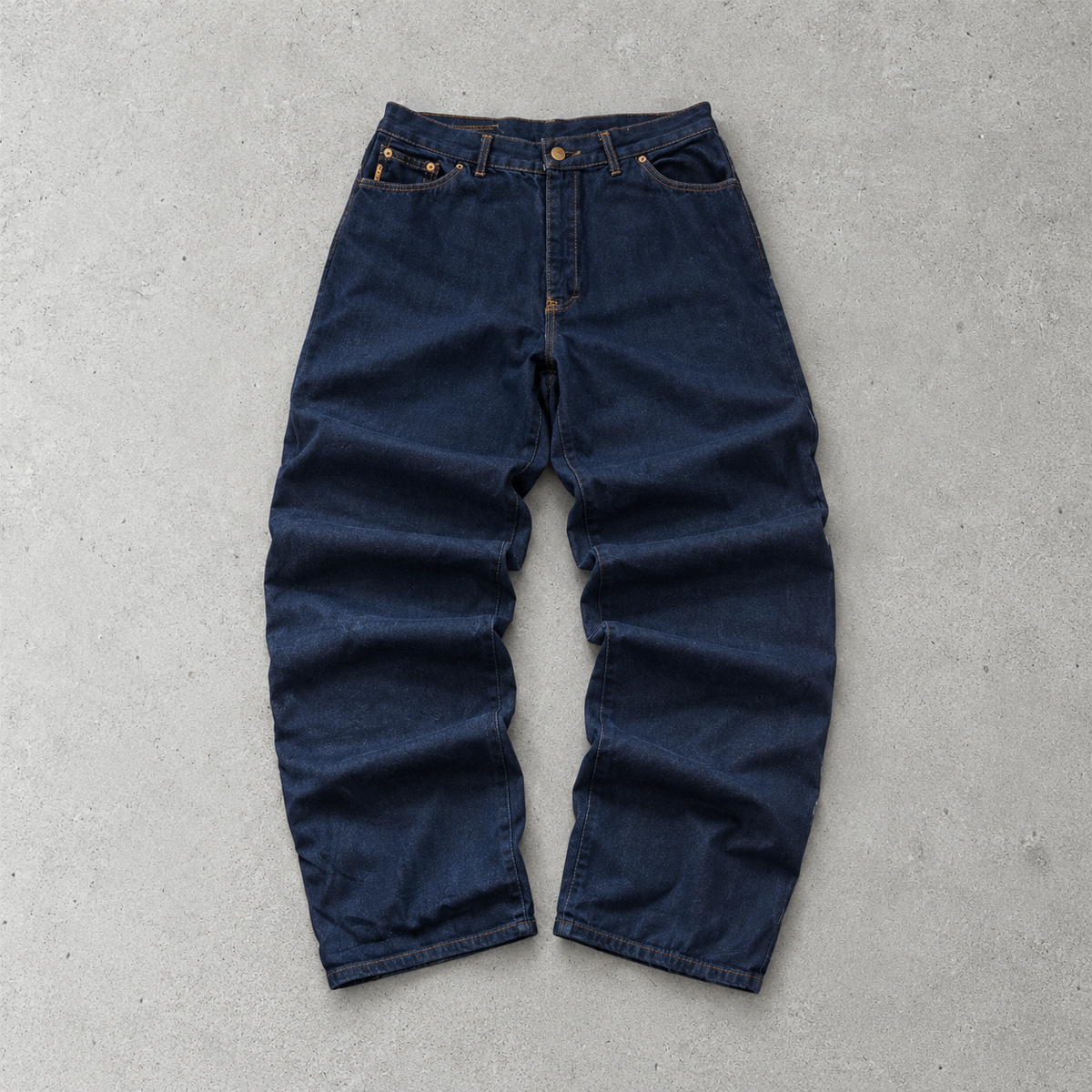 Y2K Armani Jeans Straight Fit Jeans Navy Limited (W34 | DE 50)