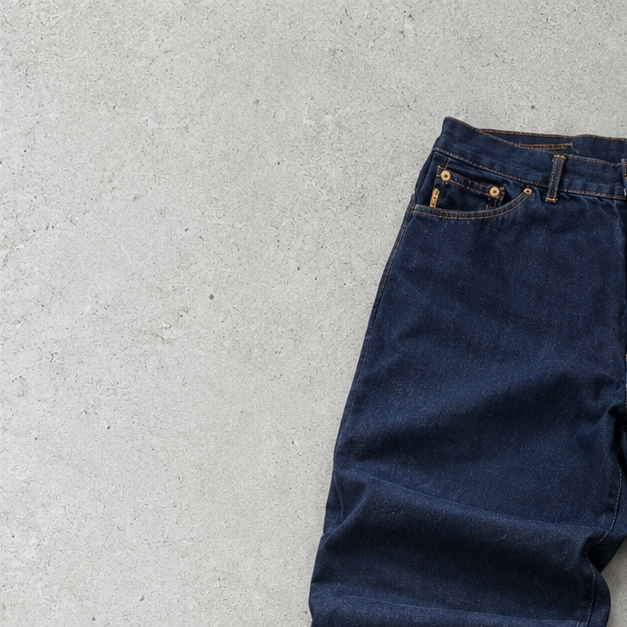 Y2K Armani Jeans Straight Fit Jeans Navy Limited (W34 | DE 50)