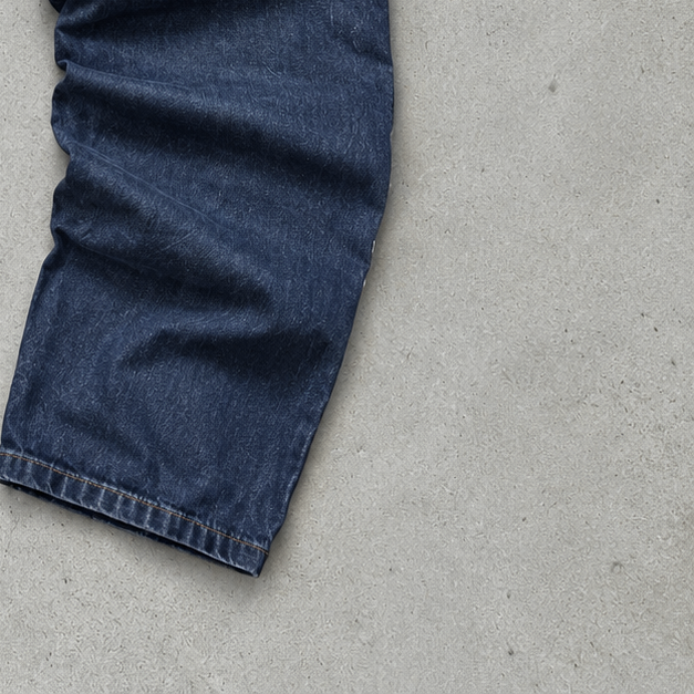 Y2K Armani Jeans Straight Fit Jeans Navy Limited (W34 | DE 50)