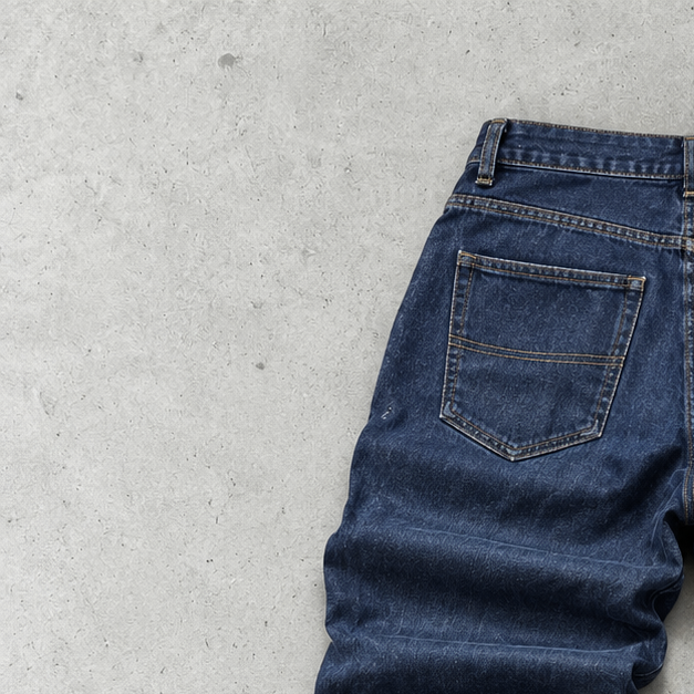 Y2K Armani Jeans Straight Fit Jeans Navy Limited (W34 | DE 50)