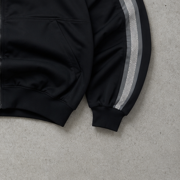 Y2K Nike Vest Schwarz Rare (L) Stitched Logo