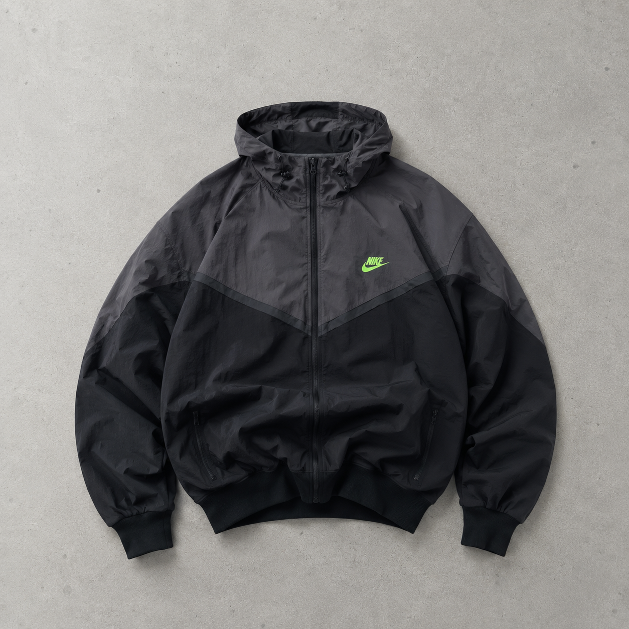 Nike Streetwear Piece Schwarz, Grau Limited (L) Stitched Logo