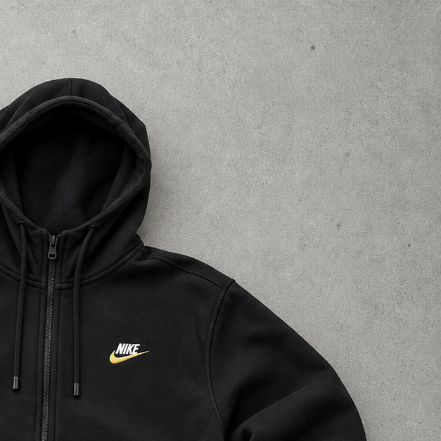 Nike Tracksuit Black Rare Stitched Logo (L)