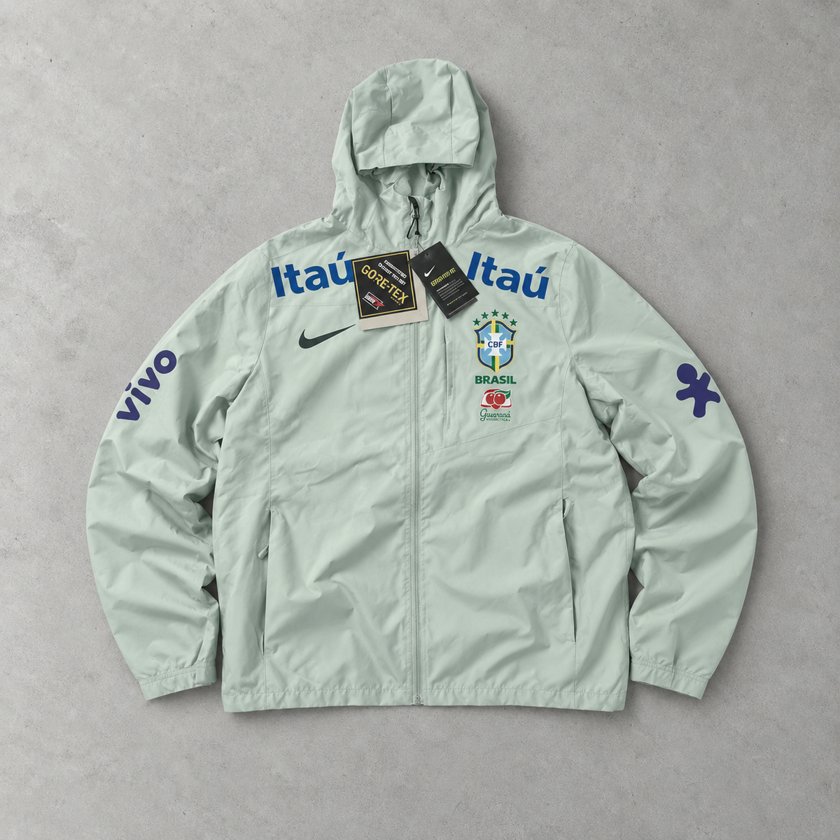 Brasilien Nike Gore-Tex Jacket Mintgrün Limited (S)