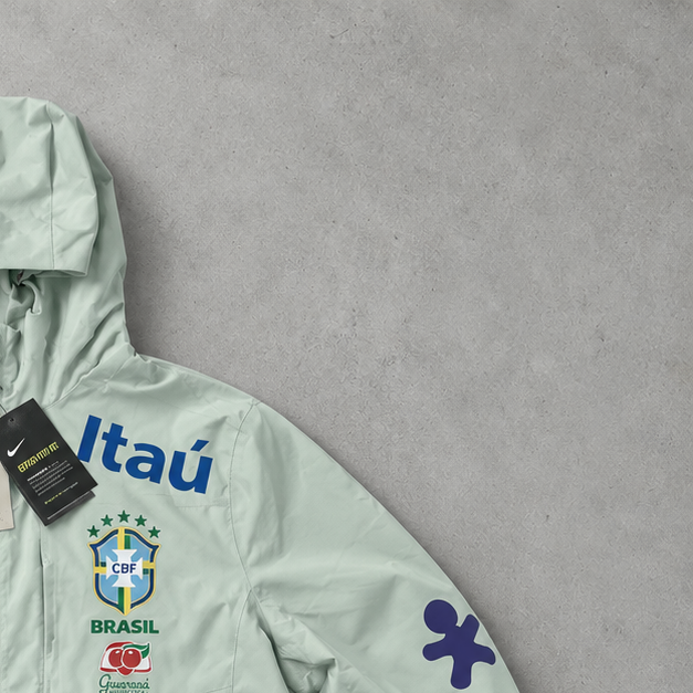 Brasilien Nike Gore-Tex Jacket Mintgrün Limited (S)