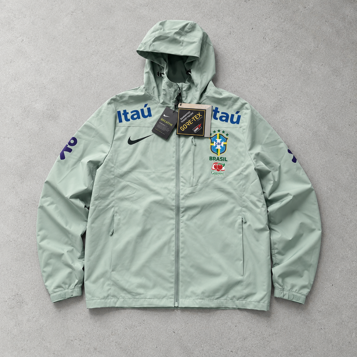 Brasilien Nike Gore-Tex Jacket Mintgrün Limited (S)