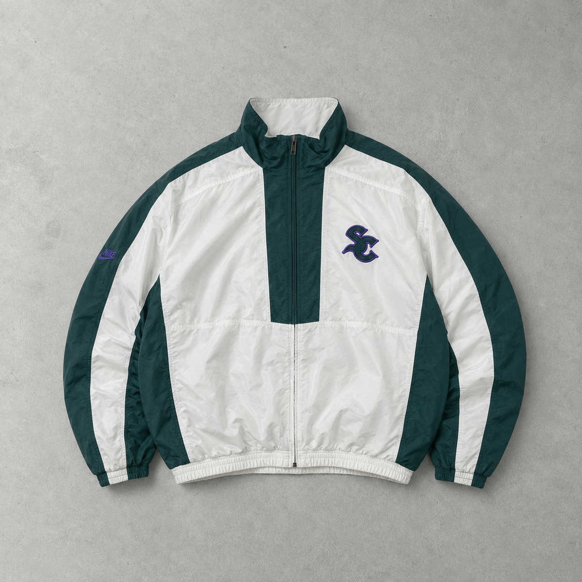 80s Nike Jacket Weiß Rare (Size XL)