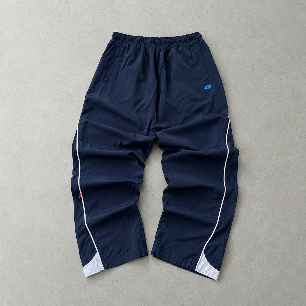 80s 70s Y2K NIKE Cargo Pants Navy Limited (M)