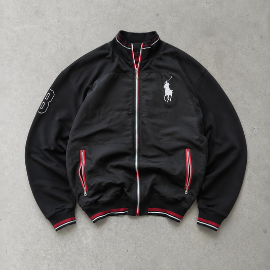 Ralph Lauren Jacket Black Red Rare (XXL)