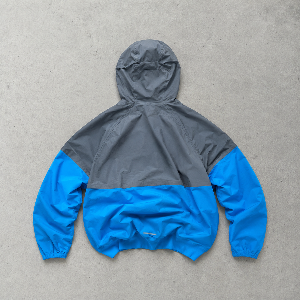 Nike Jacket Grey, Blue Rare (Size L)