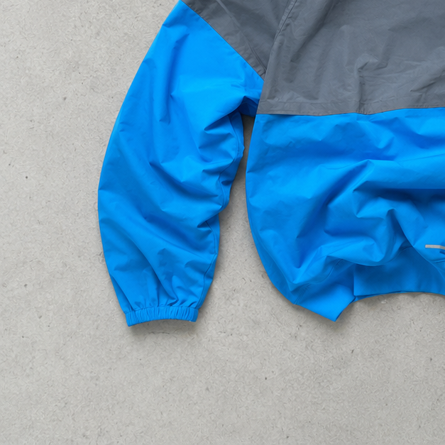 Nike Jacket Grey, Blue Rare (Size L)