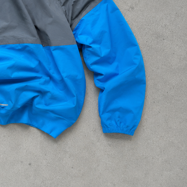 Nike Jacket Grey, Blue Rare (Size L)