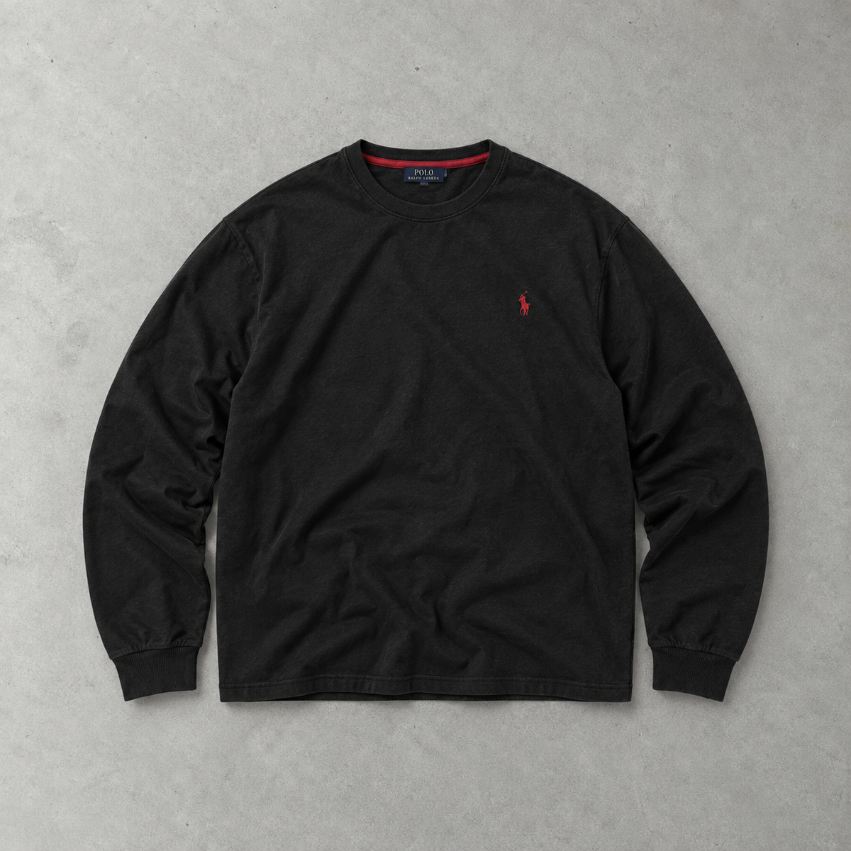 Polo Ralph Lauren Sweater Schwarz Limited (XXL) Stitched Logo
