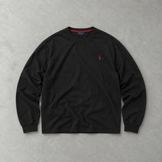 Polo Ralph Lauren Sweater Schwarz Limited (XXL) Stitched Logo
