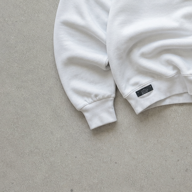 Nike Streetwear Piece Creme, Weiß Rare (L) Stitched Logo