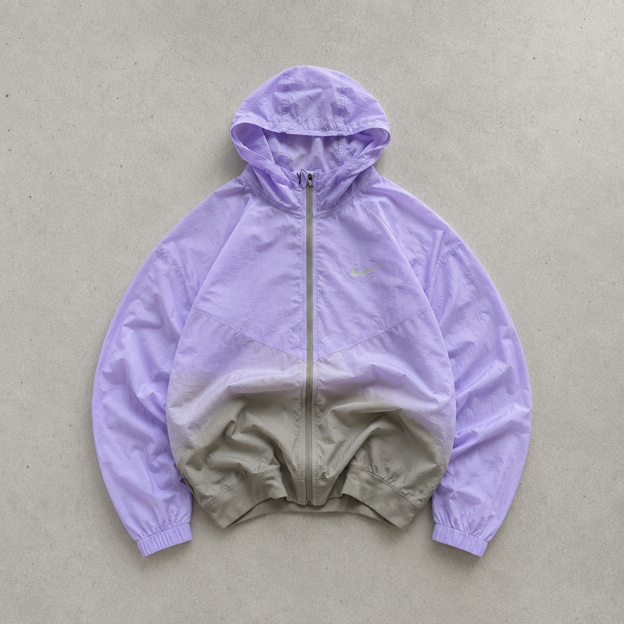 Nike Windbreaker Flieder, Khaki Limited (M) Stitched Logo