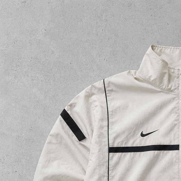 Nike Windbreaker White Limited (S)