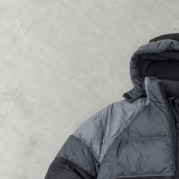 Seltene Nike-Jacke aus den 90ern, Grau (S)