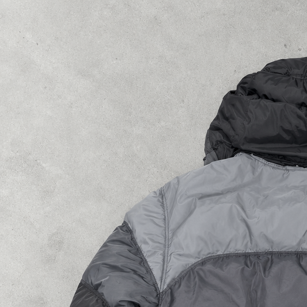 Seltene Nike-Jacke aus den 90ern, Grau (S)
