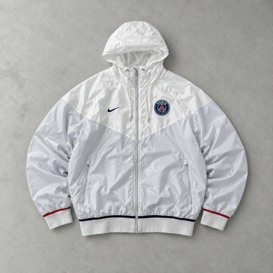 PSG Nike Windbreaker Weiß Rare (L)
