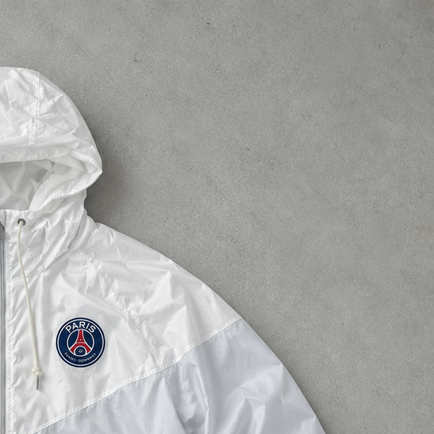 PSG Nike Windbreaker Weiß Rare (L)