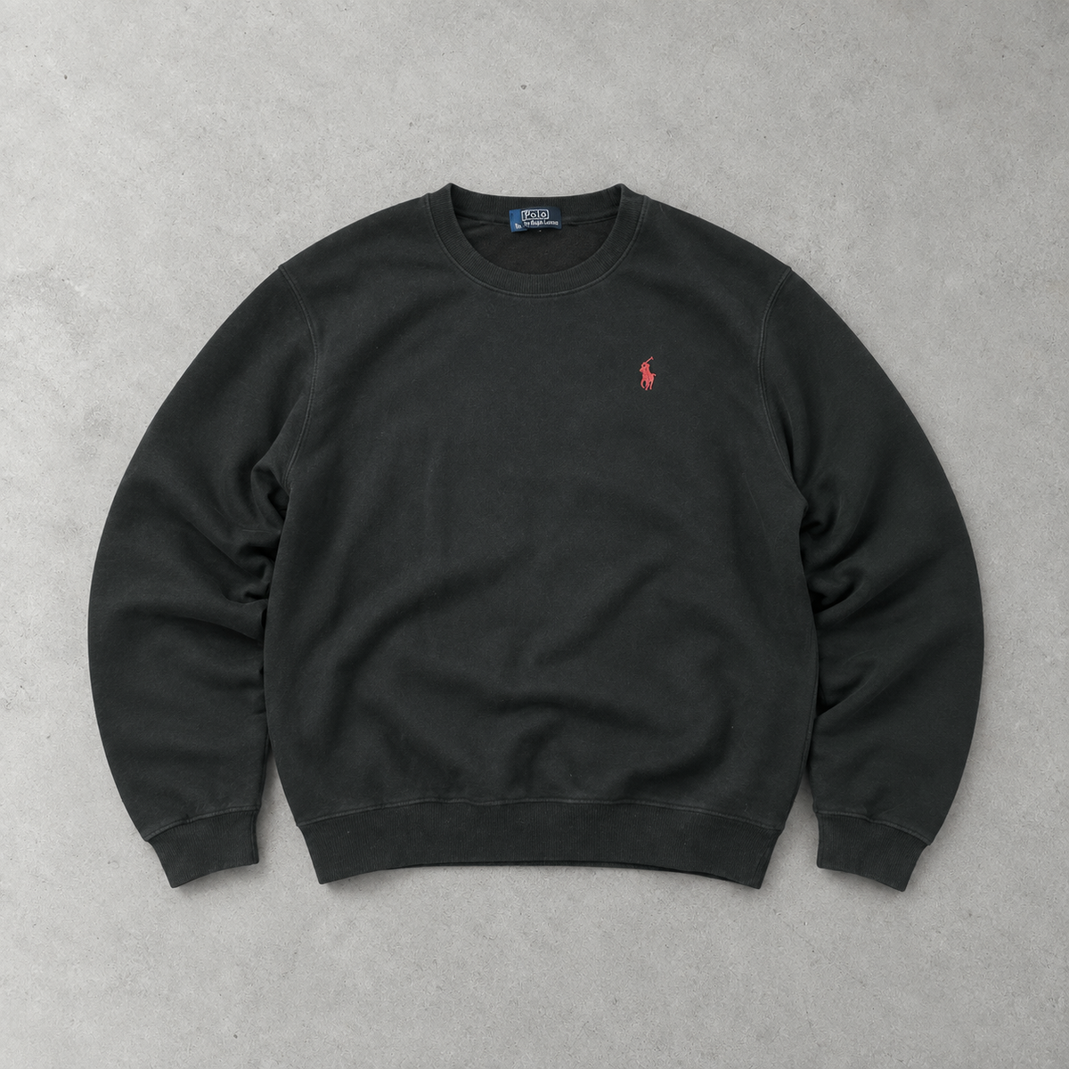 Polo Ralph Lauren Sweater Schwarz Rare (S)