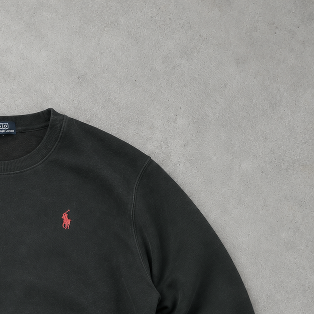 Polo Ralph Lauren Sweater Schwarz Rare (S)