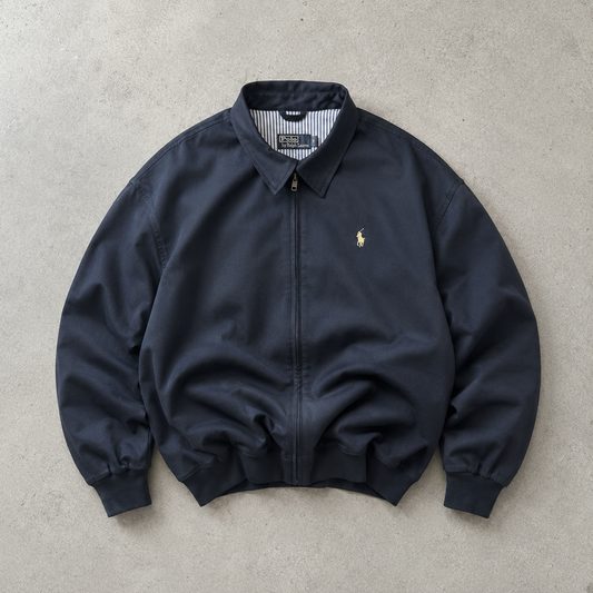 Ralph Lauren Harrington Jacket Black Rare (S)