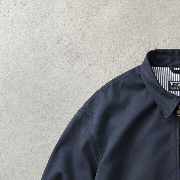 Ralph Lauren Harrington Jacket Black Rare (S)