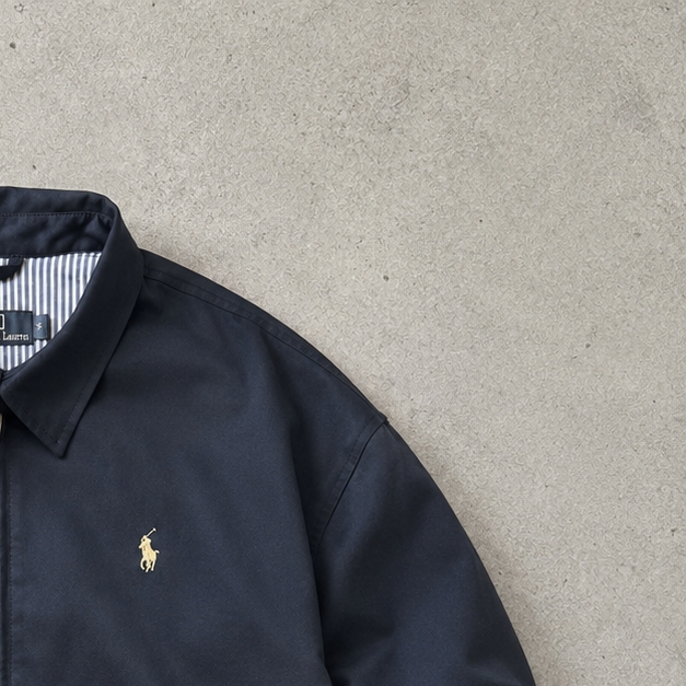 Ralph Lauren Harrington Jacket Black Rare (S)