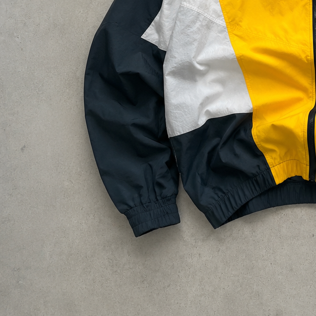 Retro Nike Windbreaker Black, Orange Rare (M)