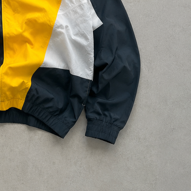 Retro Nike Windbreaker Black, Orange Rare (M)