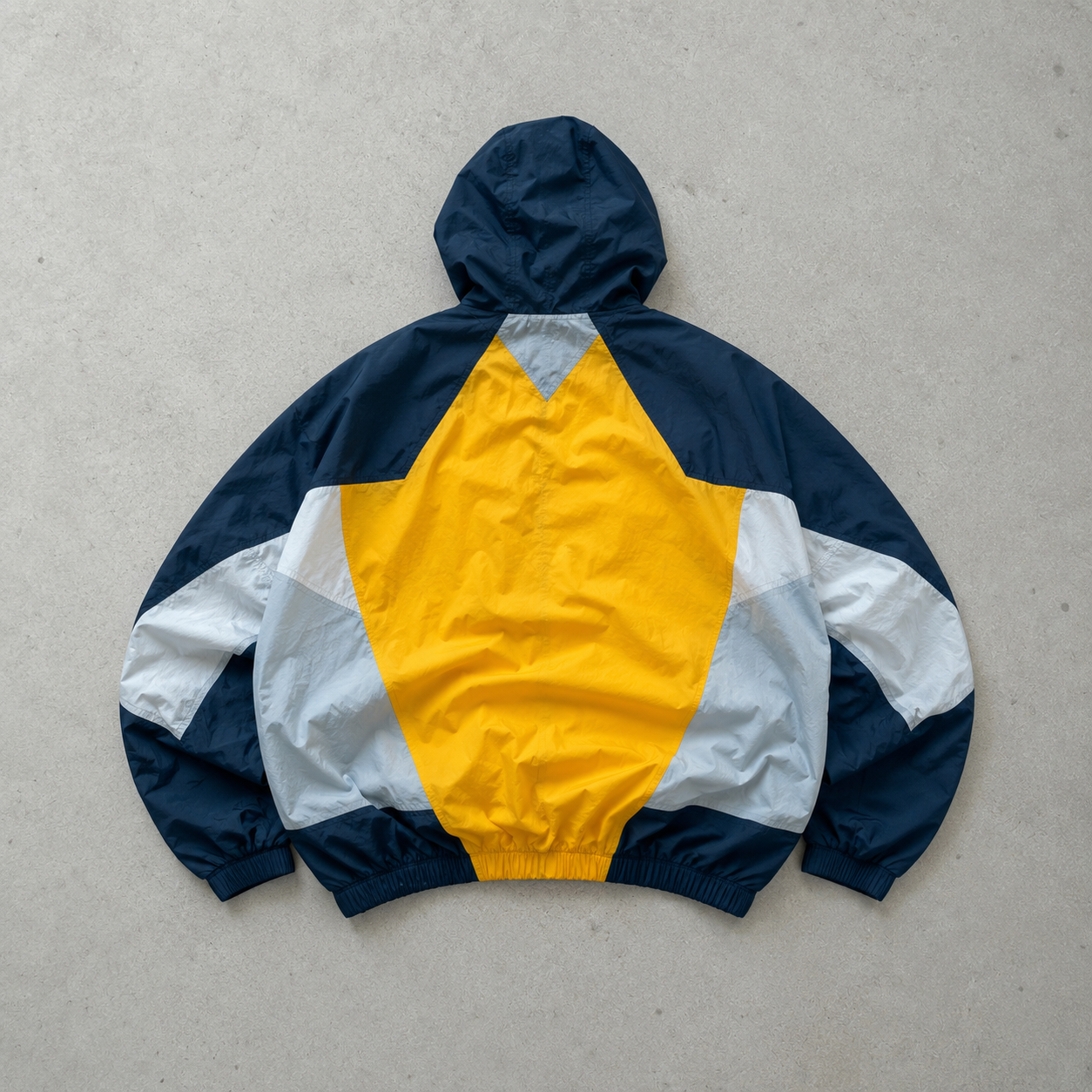 Retro Nike Windbreaker Black, Orange Rare (M)