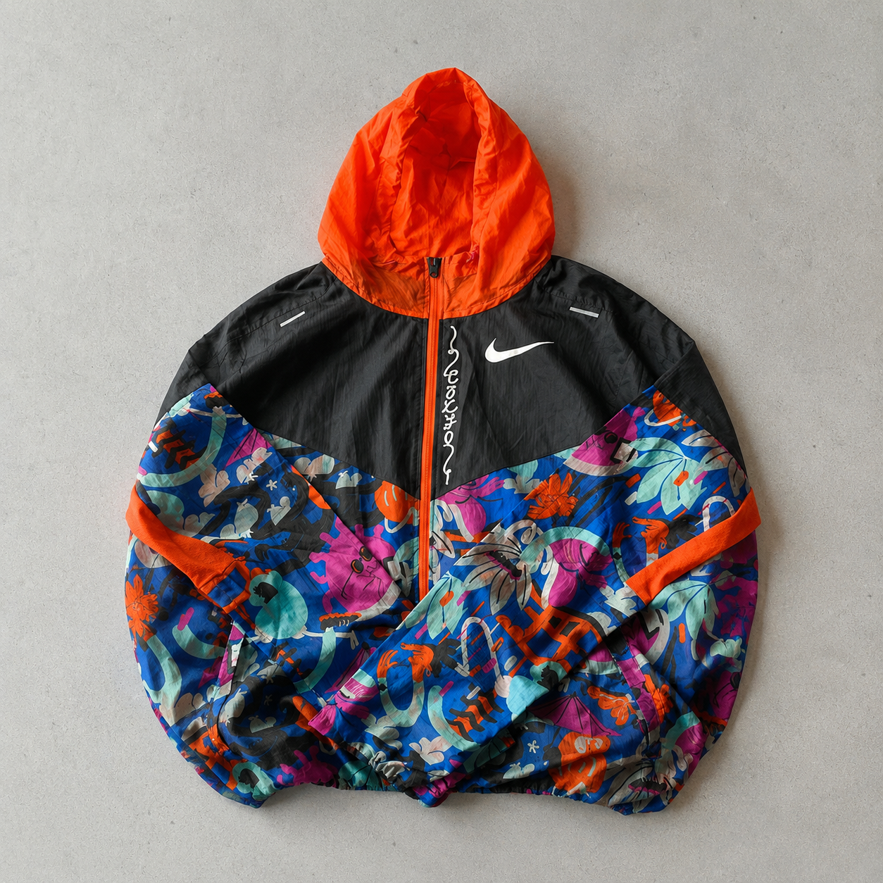Nike Jacket Multicolor, Orange Rare (S)