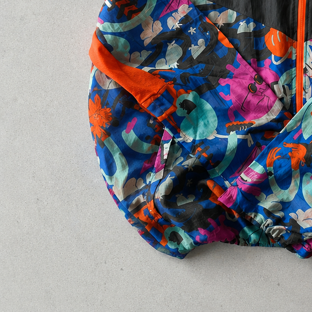 Nike Jacket Multicolor, Orange Rare (S)
