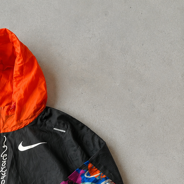 Nike Jacket Multicolor, Orange Rare (S)