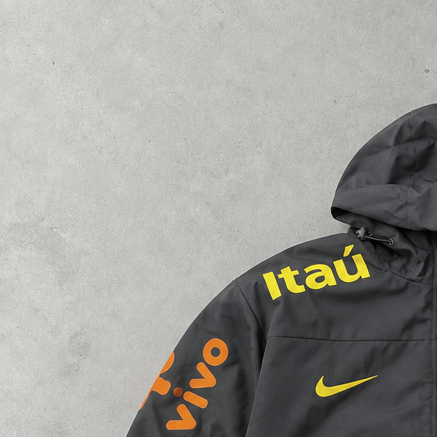 Brasilien Nike Jacket Schwarz Limited (Size L)