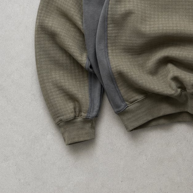 Nike Streetwear Piece Khaki, Grau Rare (M) Stitched Logo