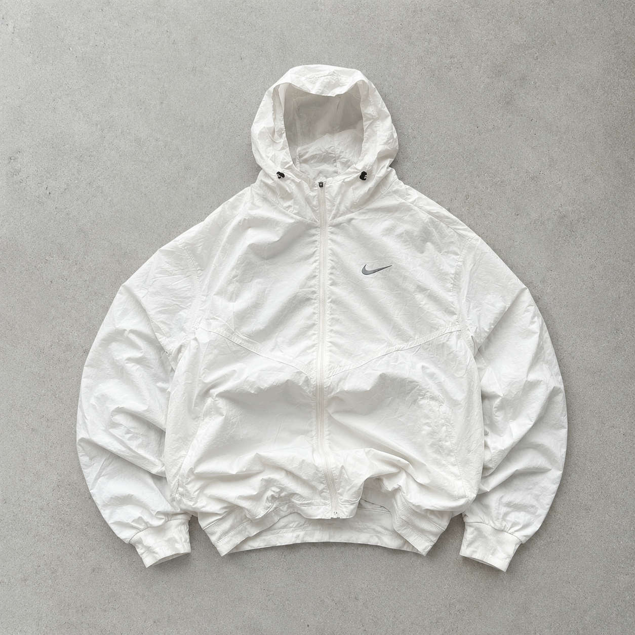 Nike Windbreaker White Rare (S)