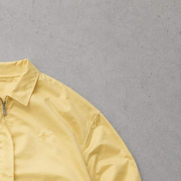Ralph Lauren Jacket Gelb Rare Stitched Logo (L)