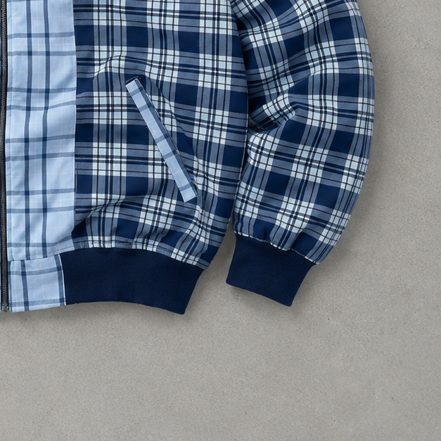Ralph Lauren Harrington Jacket Blau, Weiß Limited (XL)