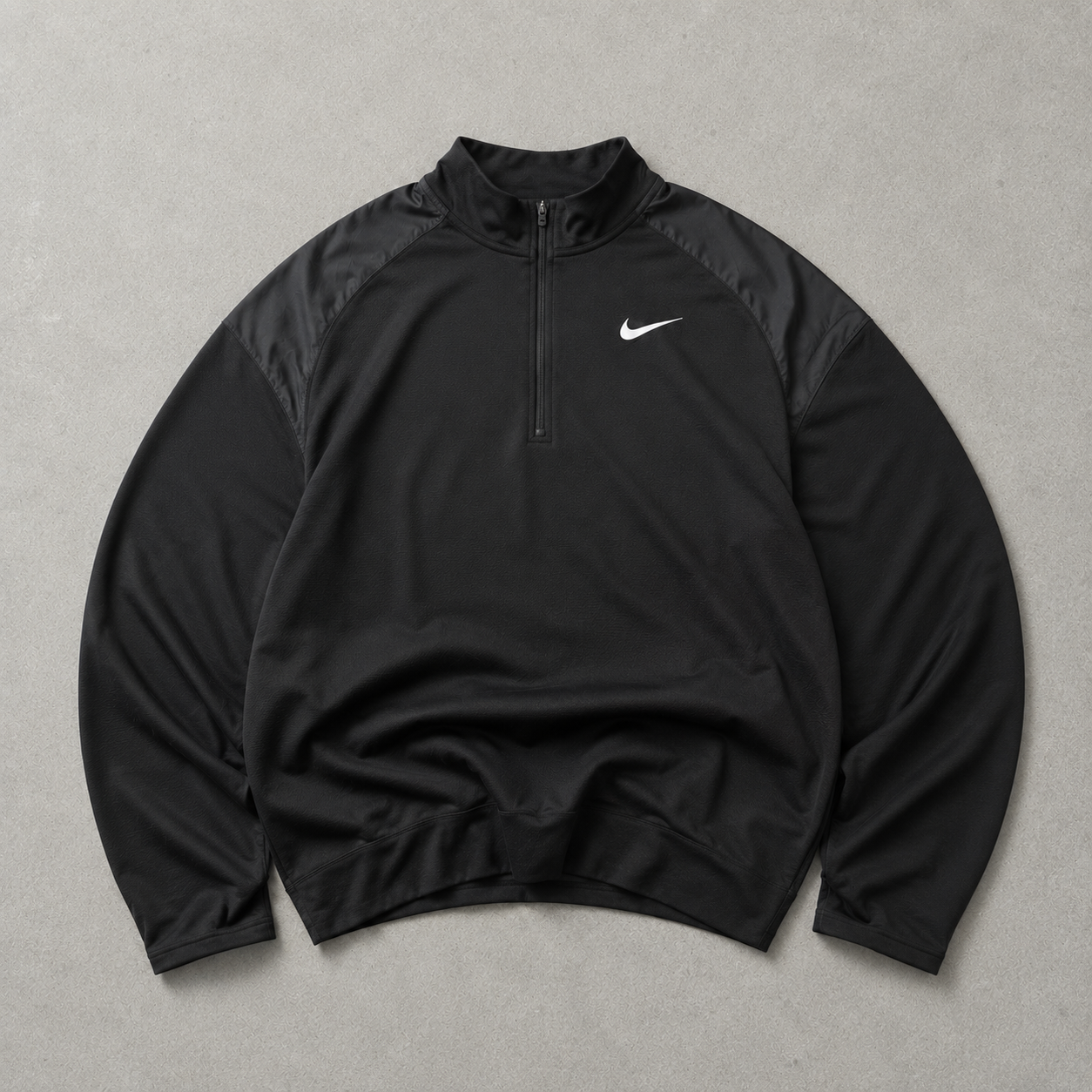 France Football Nike Streetwear Piece Schwarz Rare (M) Stitched Logo