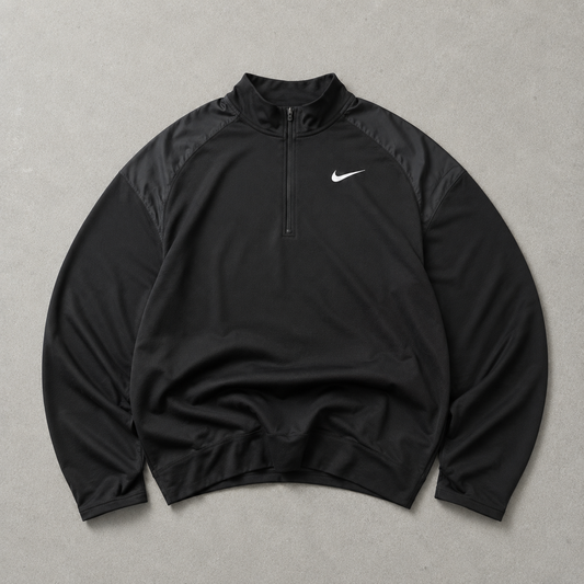 France Football Nike Streetwear Piece Schwarz Rare (M) Stitched Logo