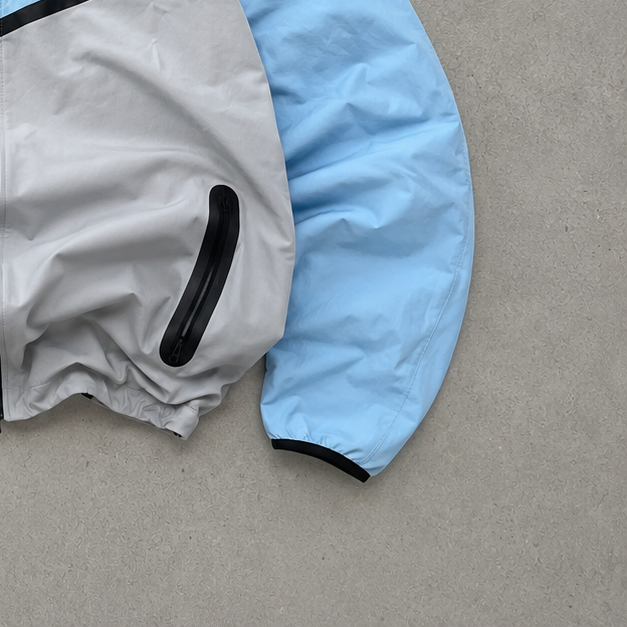 Nike Jacket Hellblau, Grau Rare (M) Stitched Logo