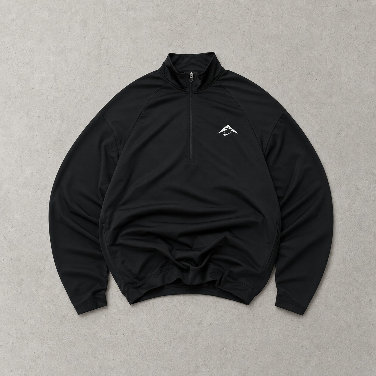 Nike Streetwear Piece Schwarz, Weiß Rare (M) Stitched Logo