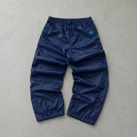 Y2K 80S Adidas Track Pants Marineblau Rare (L)